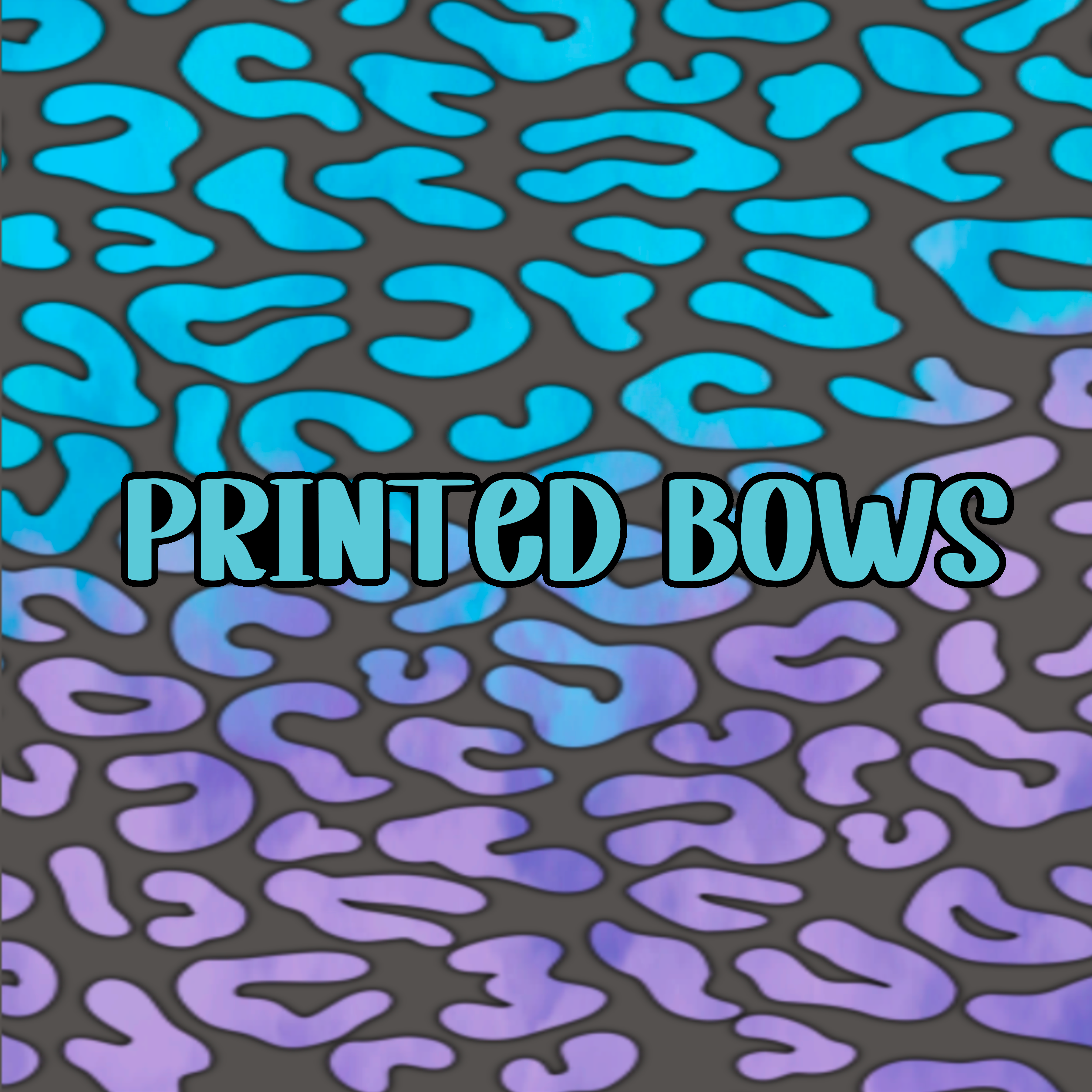 Printed Bows