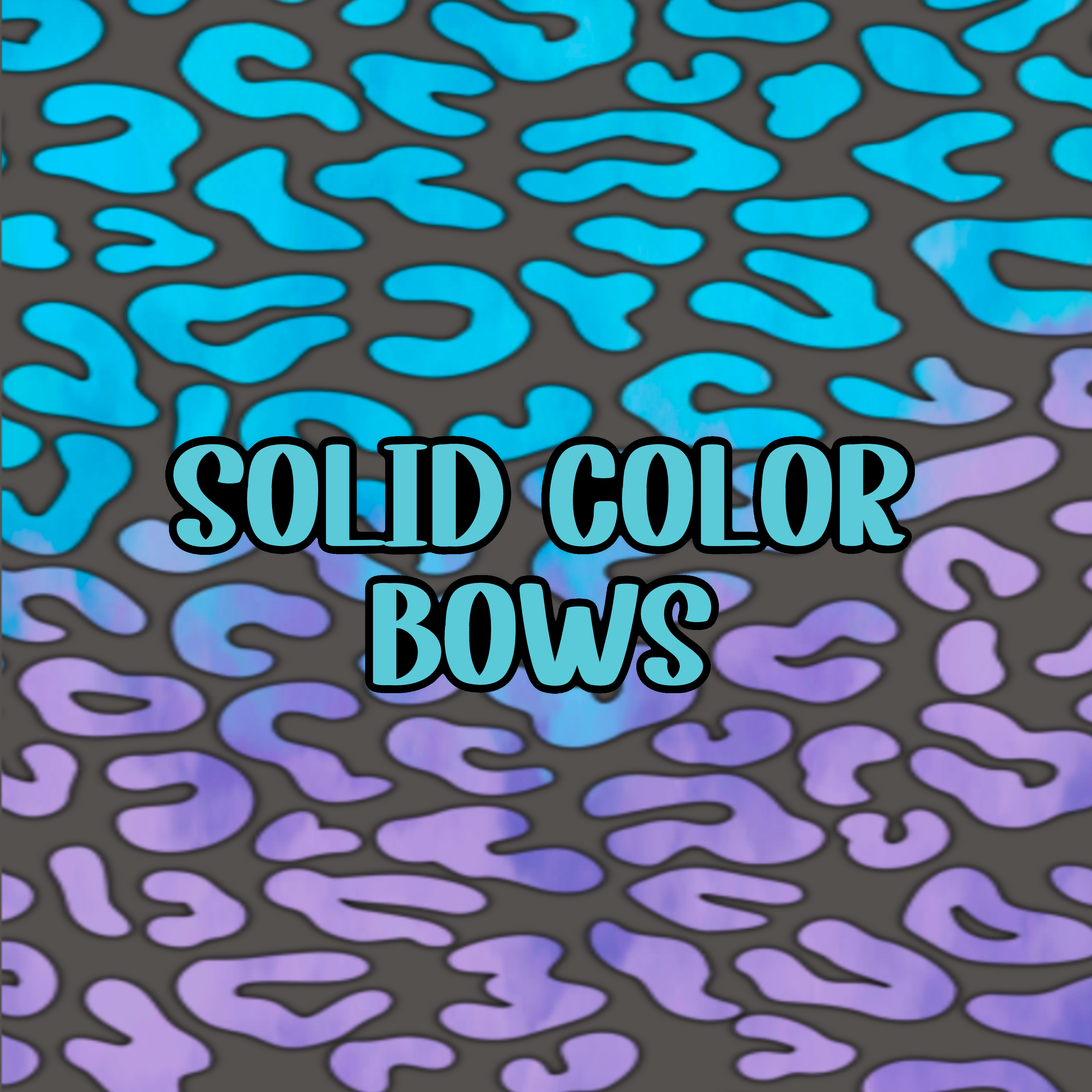 Solid Color Bows