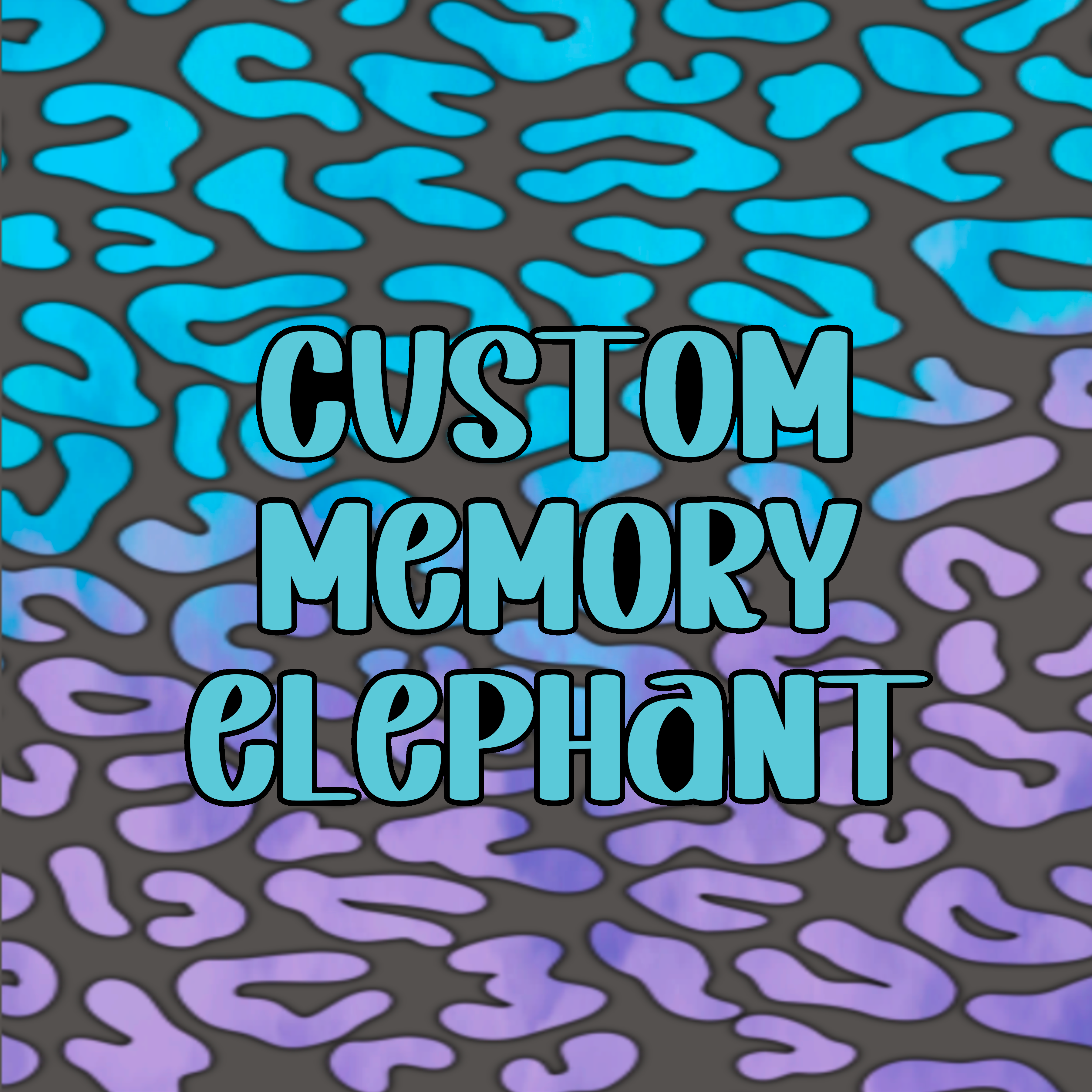 Custom Memory Elephant