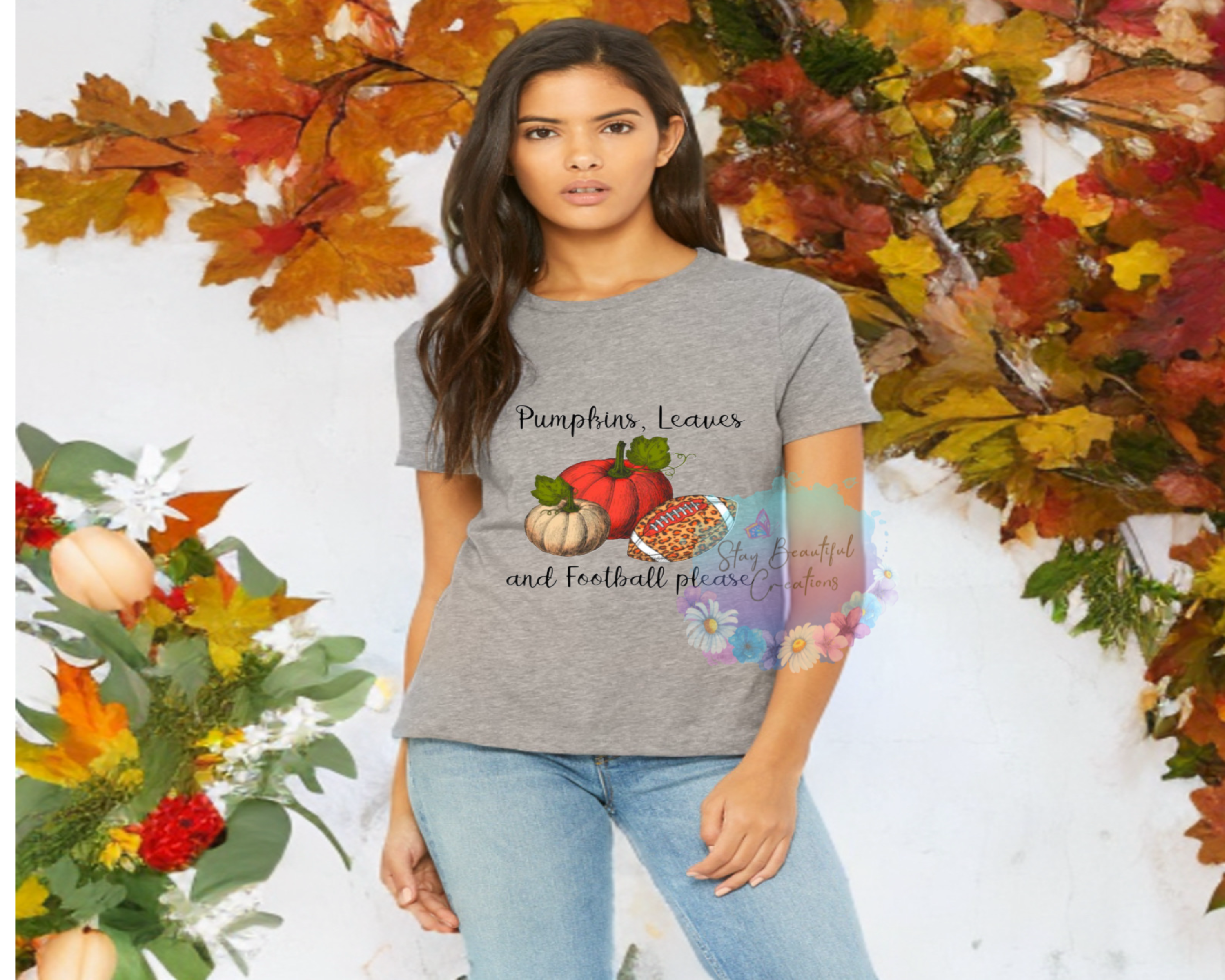 Pumpkins, Leaves & Football Please